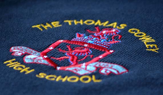 School Uniform Logo Embroidery Near Me Custom Embroidery