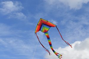 flying kite activity