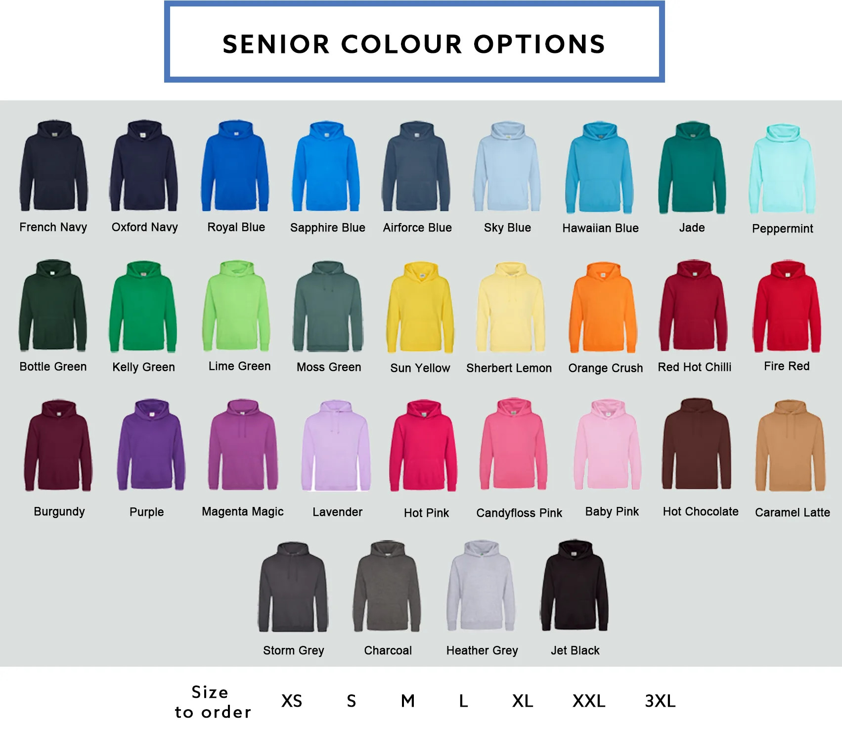 Leavers Hoodies Order Custom Hoodies For 2025 Your School Uniform Leavers Hoodies Order Custom Hoodies For 2025 Your School Uniform